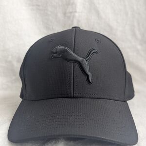 Puma Black Stretch Fit Baseball Cap